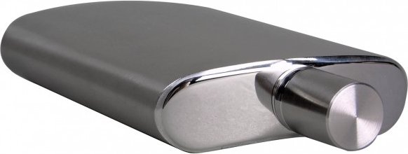 Thumbnail - Basic Nature - Flachmann Brush - Flachmann Gr 125 ml metallic