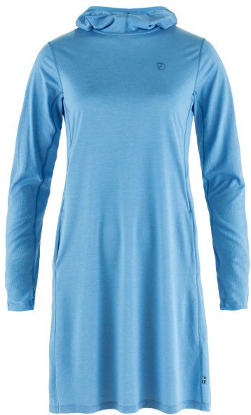 Fjällräven - Women's Abisko Sun-Hoodie Dress - Kleid Gr S blau