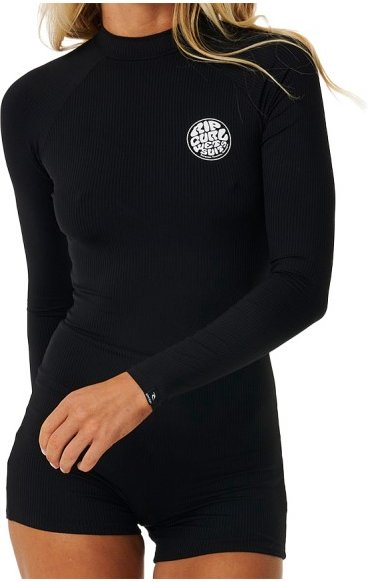 Rip Curl - Women's Premium Surf Boyleg UV Suit - Lycra Gr M schwarz