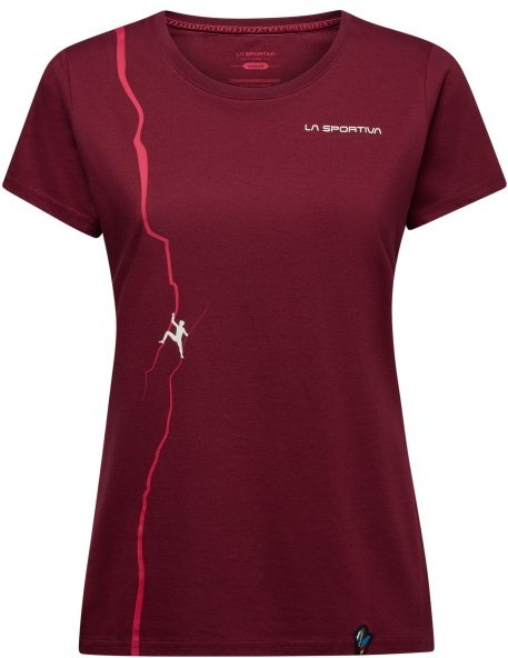 La Sportiva - Women's Route - T-Shirt Gr XL rot
