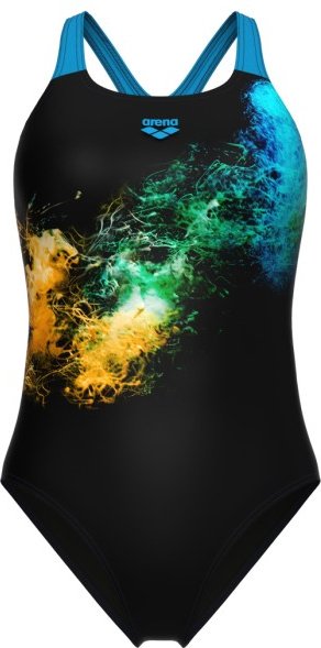 Arena - Women's Vibrant Swimsuit Swim Pro Back - Badeanzug Gr 34 schwarz