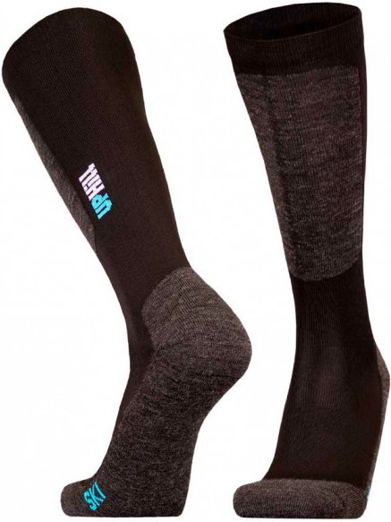 Thumbnail - UphillSport - Halla Alpine Merino & Quick Dry - Skisocken Gr 43-46 schwarz