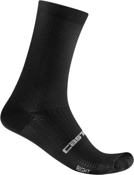 Thumbnail - Castelli - Espresso 18 Sock - Radsocken Gr XXL schwarz
