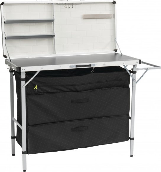 Outwell - Magante Kitchen Unit - Campingschrank Gr 136 x 54 x 90/140 cm schwarz