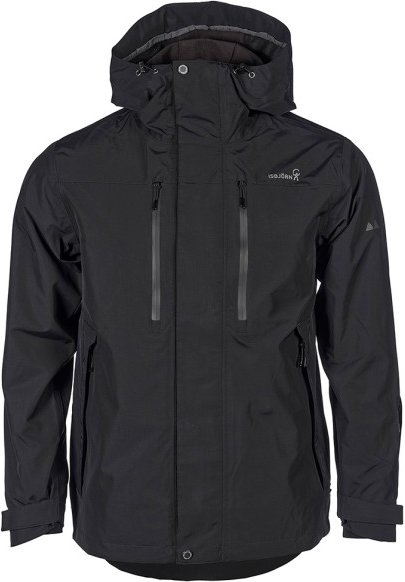 Thumbnail - Isbjörn - Teen's Tripod Hardshell Jacket - Skijacke Gr 146/152 schwarz