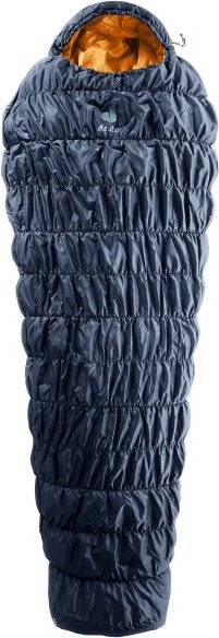 Deuter - Women's Exosphere SL +4°C - Kunstfaserschlafsack Gr 198 x 68-85 x 43-54 cm blau/ maple