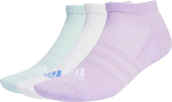 adidas - Cushioned Sportswear Low Cut Socks 3-Pack - Multifunktionssocken Gr 37-39 - S lila