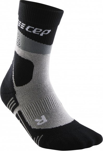 CEP - Women's Max Cushion Socks Hiking Mid Cut - Wandersocken Gr IV schwarz/grau