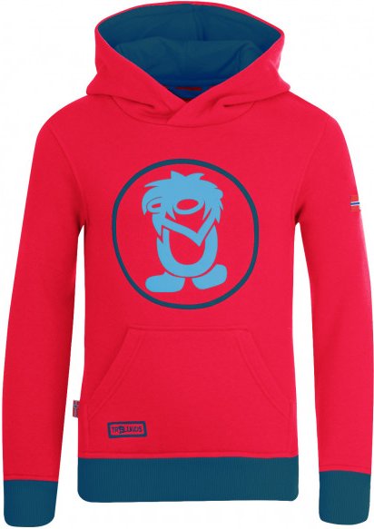 Trollkids - Kid's Troll Sweater - Hoodie Gr 116 rot
