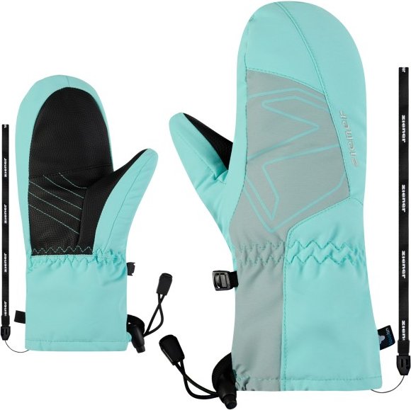 Ziener - Kid's Lavalino Aquashield AW Mitten Glove - Handschuhe Gr 4 türkis