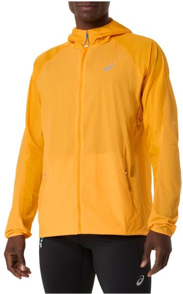 Thumbnail - Asics - Road Packable Jacket - Laufjacke Gr M orange
