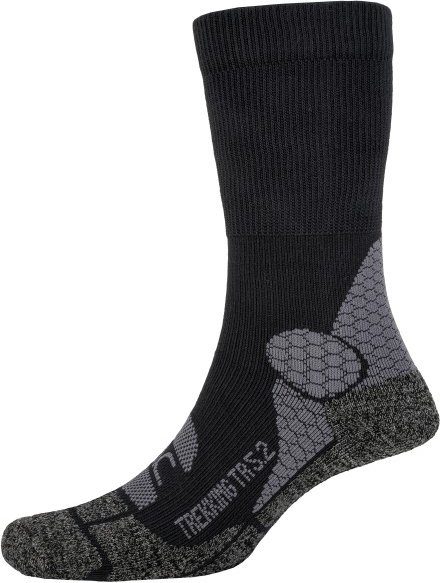 P.A.C. - Women's TR 5.2 Trekking Bamboo Cool - Wandersocken Gr 35-37 schwarz