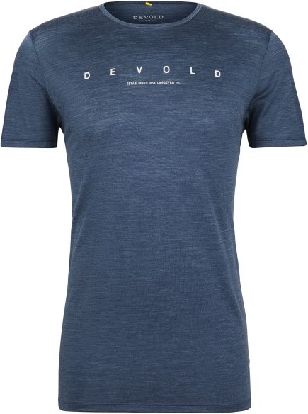 Devold - Active Kerning Tee - Merinoshirt Gr XL grau