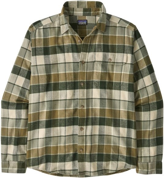 Patagonia - L/S LW Fjord Flannel Shirt - Hemd Gr M oliv