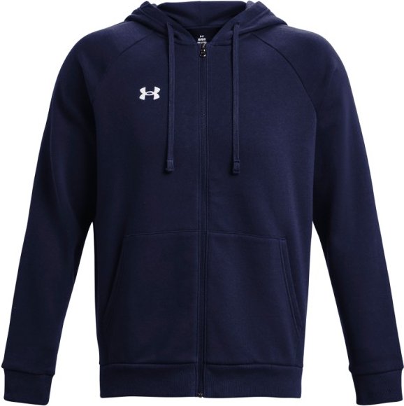 Under Armour - Rival Fleece Full Zip Hoodie - Hoodie Gr M - Regular blau
