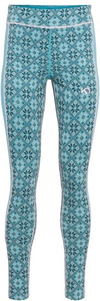 Kari Traa - Women's Rose High Waist Pant - Merinounterwäsche Gr S türkis