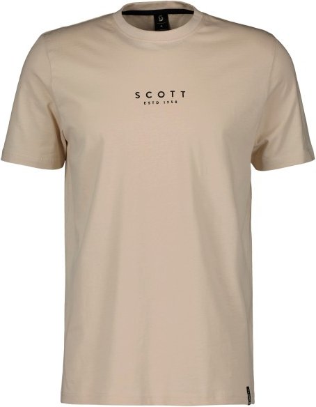 Scott - Typo S/S - T-Shirt Gr M beige