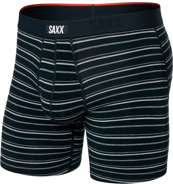 Thumbnail - Saxx - Vibe Xtra Boxer Brief Fly - Kunstfaserunterwäsche Gr M schwarz