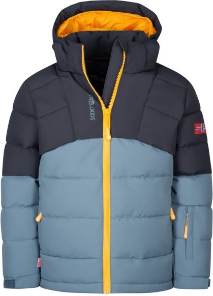 Thumbnail - Trollkids - Kid's Gryllefjord Jacket - Winterjacke Gr 128 bunt