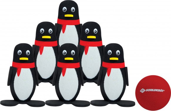 Thumbnail - Schildkröt Fun Sports - Pinguin Bowling Set schwarz/rot