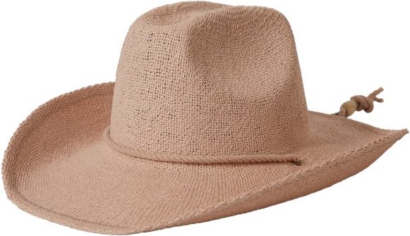 Brixton - Women's Austin Straw Cowboy Hat - Hut Gr L braun