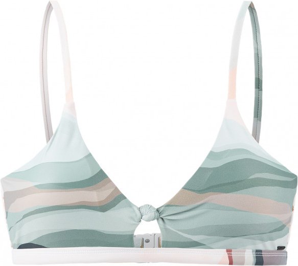 Picture - Women's Kalta Print Triangle Top - Bikini-Top Gr XS grau