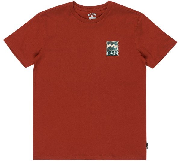 Billabong - Kid's Stamp S/S - T-Shirt Gr 164 - XL rot