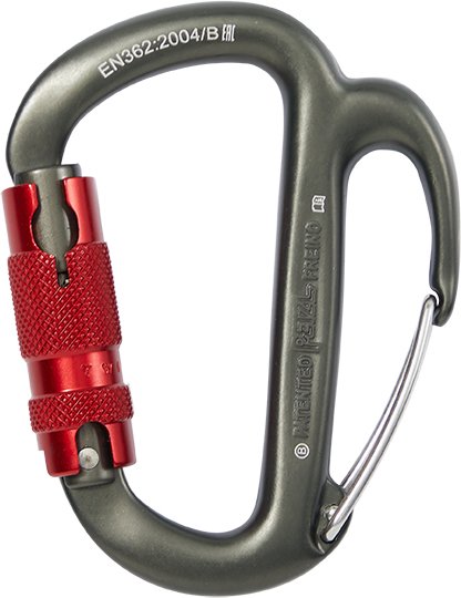 Petzl - Freino - HMS-Karabiner grau