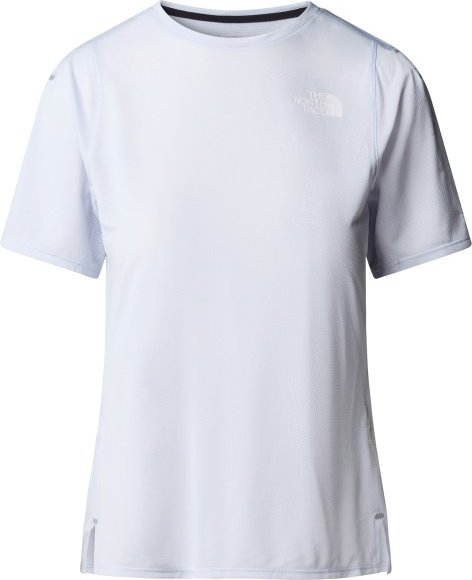 Thumbnail - The North Face - Women's Summit High Trail S/S - Funktionsshirt Gr L weiß