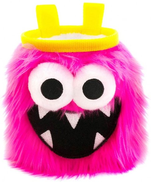 Crafty Climbing - Five Toothed Monster Chalk Bag - Chalkbag rosa