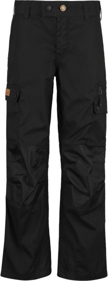 Pinewood - Kid's Outdoorhose Lappland - Trekkinghose Gr 128 schwarz