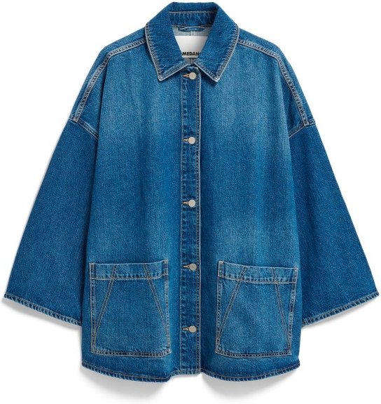 ARMEDANGELS - Women's Draapy Denim Jacket - Freizeitjacke Gr S/M blau