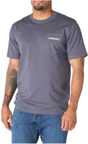 Carhartt - Irvine Relaxed Grill - T-Shirt Gr S grau