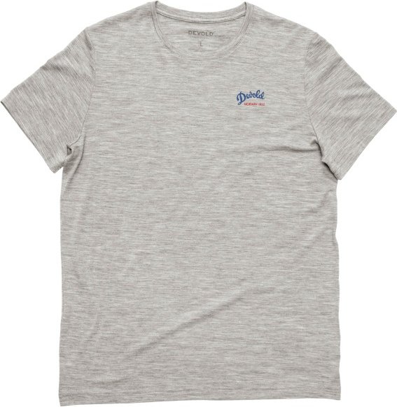 Thumbnail - Devold - Classic Script Tee - Merinoshirt Gr L grau