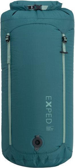 Exped - Drybag Versa Telecompression - Packsack Gr 36 l - 65 x 28 cm türkis/blau