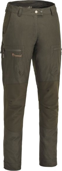 Pinewood - Women's Caribou TC Damen Hose - Trekkinghose Gr 36 - Short braun