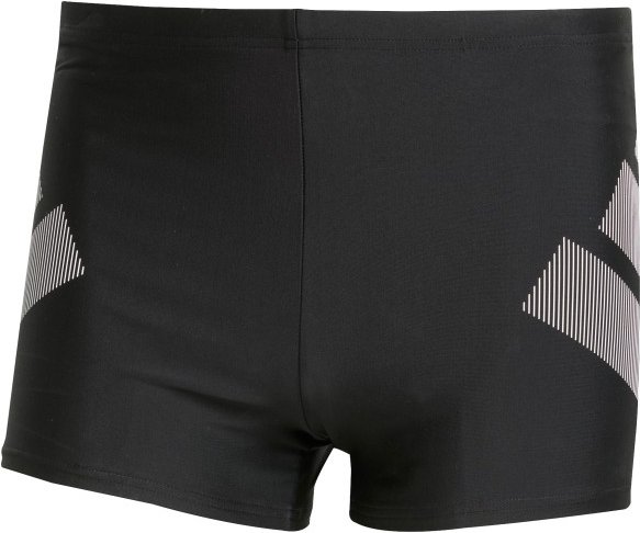adidas - Big Bars Swim Boxers - Badehose Gr 8 schwarz