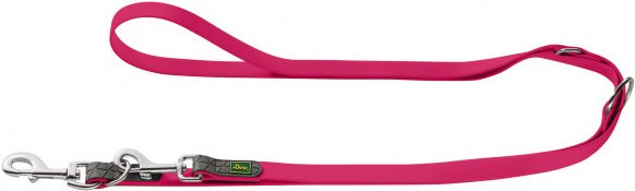Hunter - Adjustable Leash Convenience - Hundeleine Gr Länge max. 200 cm - Breite 1,5 cm raspberry