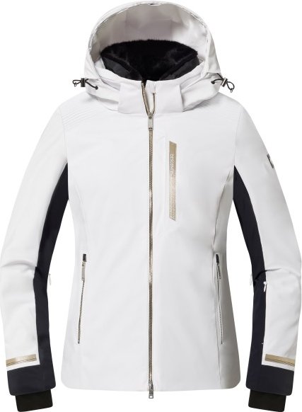 Descente - Women's Shoulder Shirring Jacket - Skijacke Gr 38 weiß