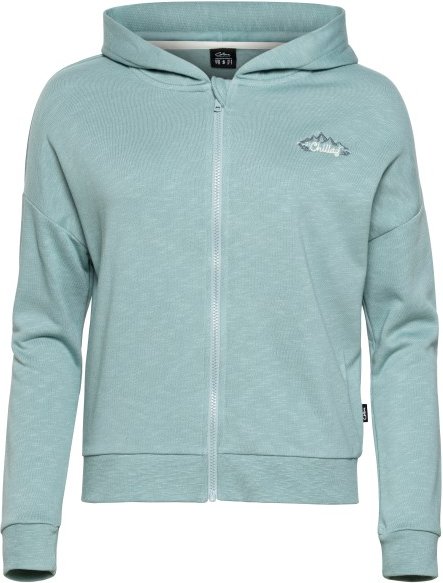 Chillaz - Women's Attersee Mountain Flower - Hoodie Gr 42 türkis
