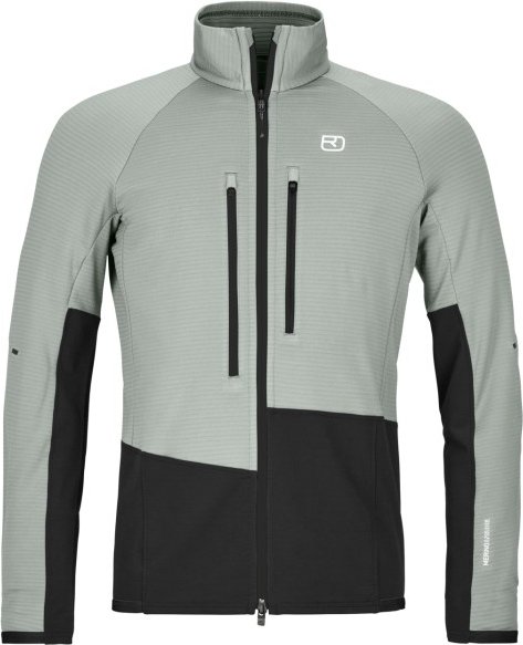 Ortovox - Fleece Rib Jacket - Fleecejacke Gr L grau