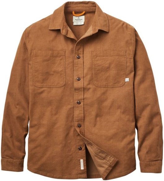 Thumbnail - Passenger - Backcountry Cord Light Shirt - Hemd Gr XXL braun