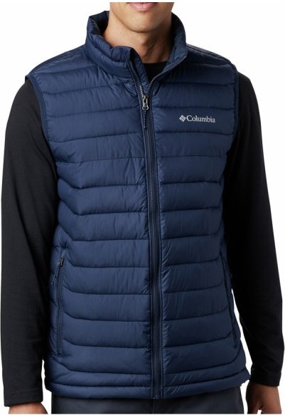 Columbia - Powder Lite II Vest - Kunstfaserweste Gr L blau