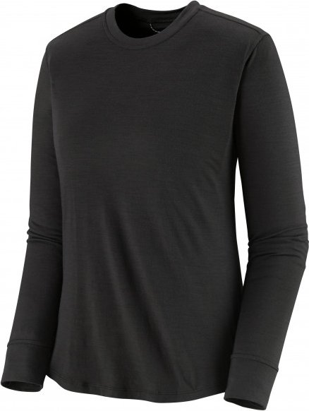 Patagonia - Women's L/S Cap Cool Merino Shirt - Merinoshirt Gr M schwarz