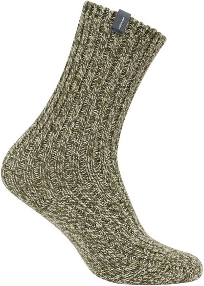 Thumbnail - Icebreaker - Merino Ski Lodge Crew - Multifunktionssocken Gr L/XL oliv