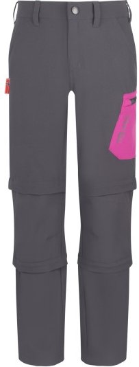 Trollkids - Kid's Preikestolen Double Zip-Off Pants - Zip-Off-Hose Gr 146 blau/grau