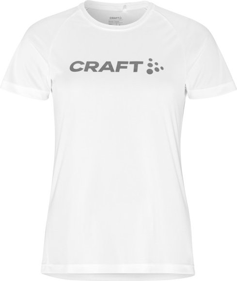 Craft - Women's Core Essence Logo Tee - Funktionsshirt Gr L weiß
