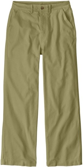 Patagonia - Women's Point Reyes Canvas Wide Leg Pants - Freizeithose Gr 34 oliv