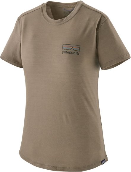 Patagonia - Women's Cap Cool Merino Graphic Shirt - Merinoshirt Gr XS beige