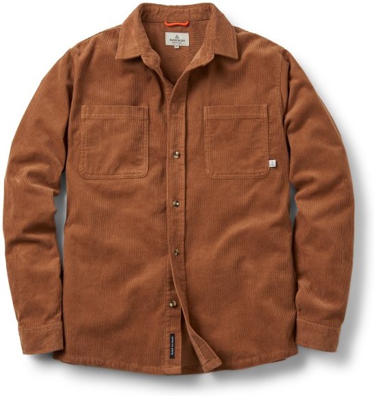 Passenger - Backcountry Cord Shirt - Hemd Gr XXL braun